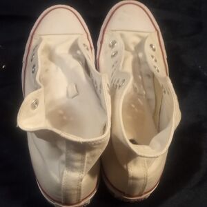 Classic White Canvas Sneakers